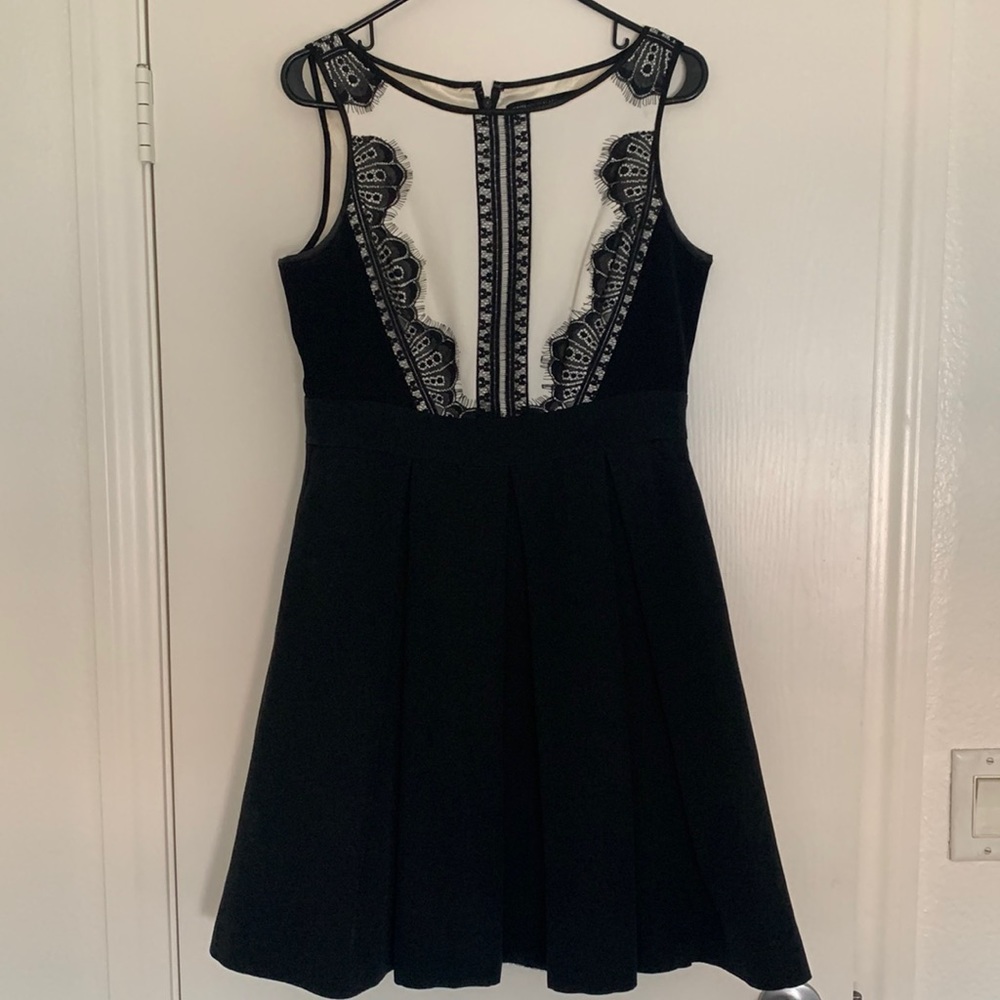 Black & White mini dress